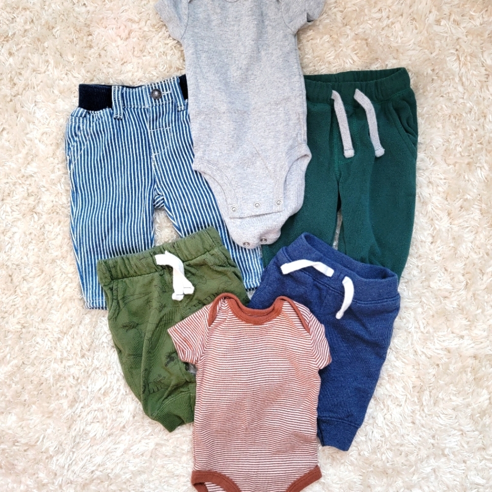 6 piece Carters/Oshkosh lot 3m